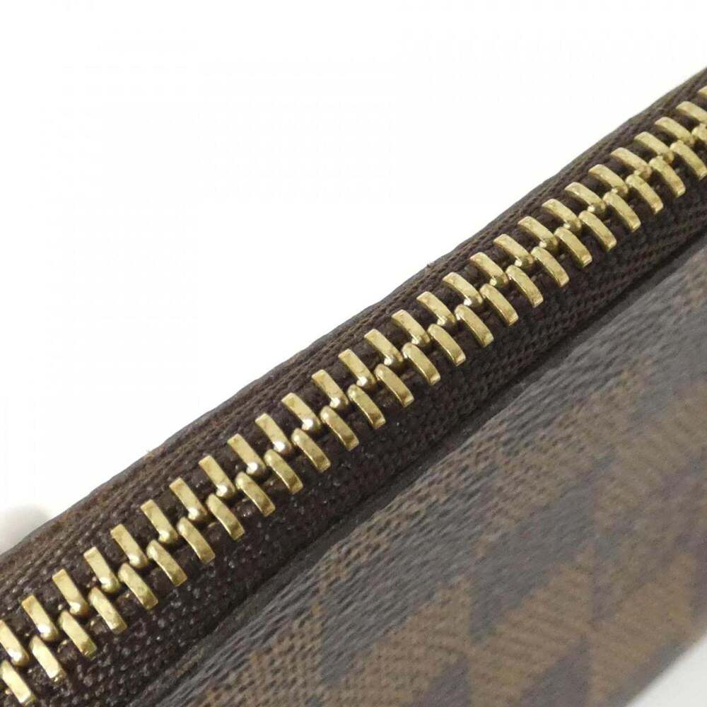 LOUIS VUITTON Authentic Brown Damier Pochette Pouch - Picture 4 of 6